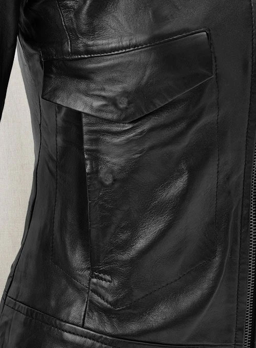 (image for) Elsa Pataky Leather Jacket