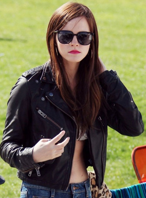 Emma Watson The Bling Ring Leather Jacket Leathercult