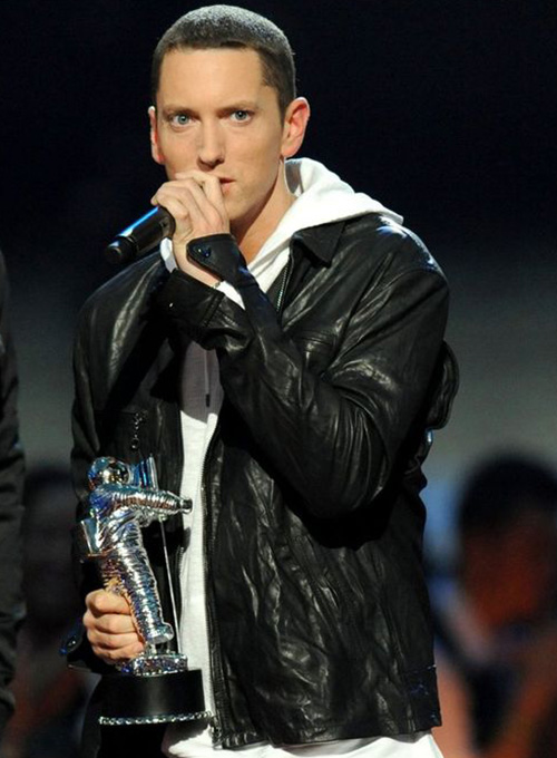 Eminem MTV Video Music Awards Leather Jacket LeatherCult