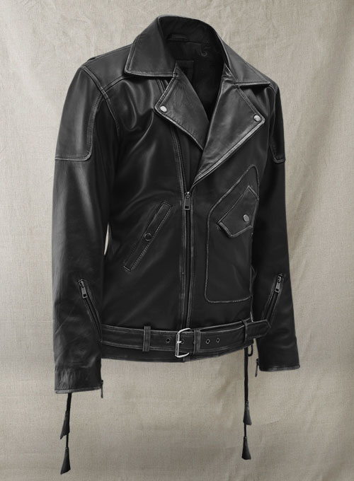 (image for) Street Style Biker Leather Jacket