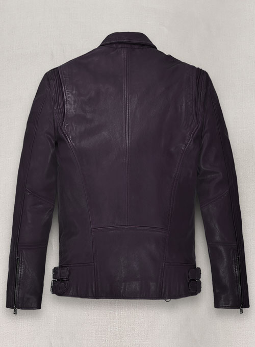 (image for) Falcon Purple Rider Leather Jacket