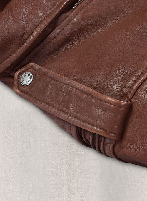 (image for) Falcon Tan Rider Leather Jacket