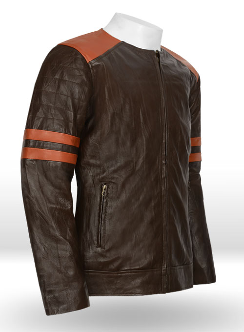 (image for) Leather Fighter T-Shirt Jacket