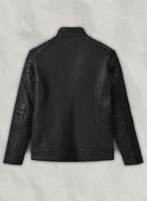 (image for) Firefly Moto Black Biker Leather Jacket - Click Image to Close