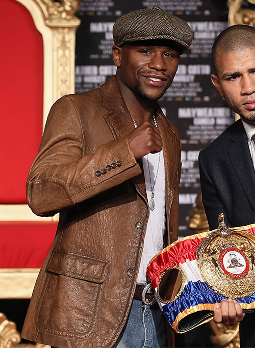 (image for) Floyd Mayweather Leather Blazer