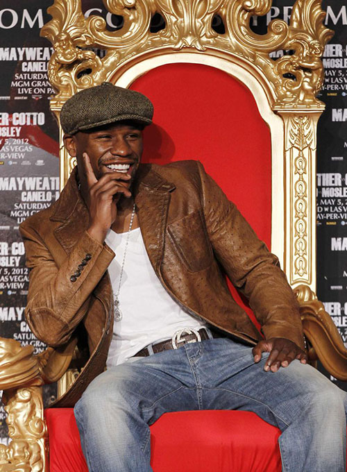 (image for) Floyd Mayweather Leather Blazer