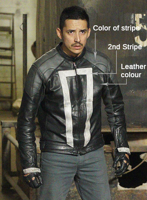 (image for) Gabriel Luna Agents Of Shield 4 Leather Jacket