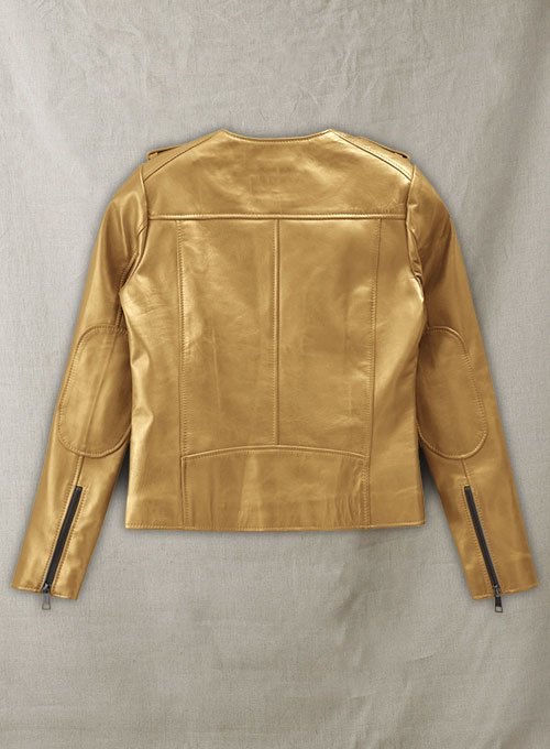 (image for) Golden Lizzy Caplan Now You See Me 2 Leather Jacket