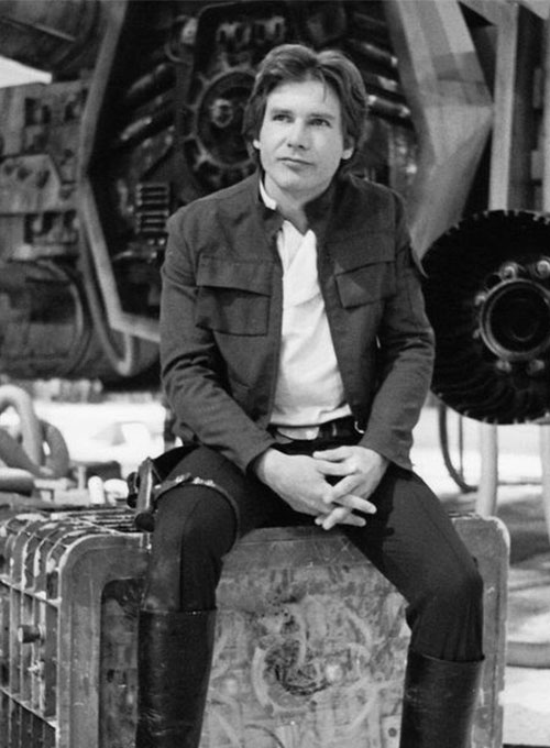 (image for) Harrison Ford The Empire Strikes Back Leather Jacket - Click Image to Close