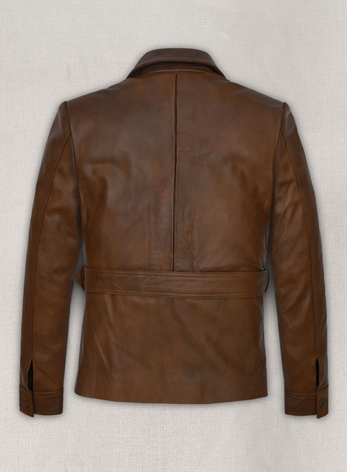 (image for) Harris Dickinson The Kingsman Leather Jacket