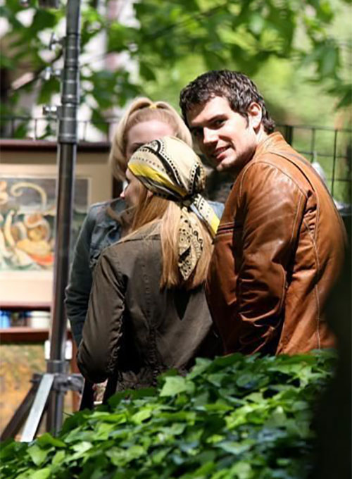 (image for) Henry Cavill Whatever Works Leather Jacket