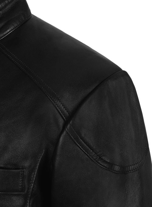 (image for) Hugh Jackman Real steel Leather Jacket