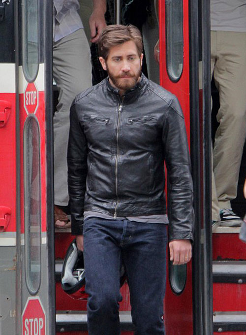 (image for) Jake Gyllenhaal Enemy Leather Jacket