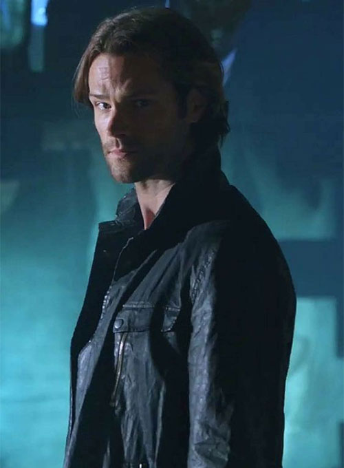 (image for) Jared Padalecki Supernatural Leather Jacket