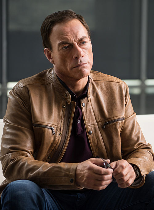 (image for) Jean Claude Van Johnson Season 1 Leather Jacket