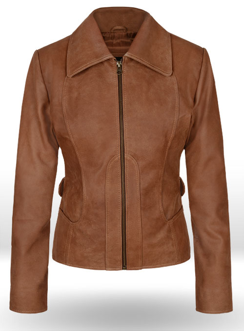 (image for) Jennifer Lopez Gigli Leather Jacket