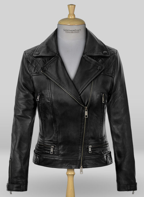 (image for) Jennifer Lawrence Red Sparrow Leather Jacket