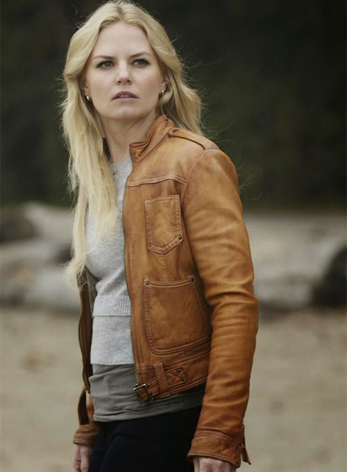 (image for) Jennifer Morrison Once Upon A Time Leather Jacket #2 - Click Image to Close