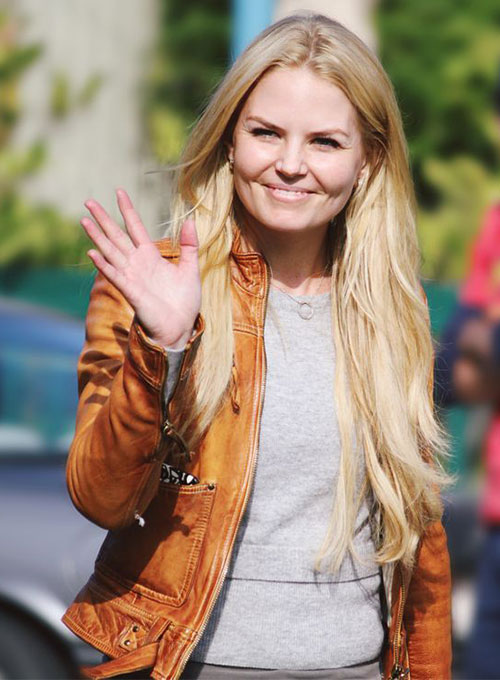 (image for) Jennifer Morrison Once Upon A Time Leather Jacket #2