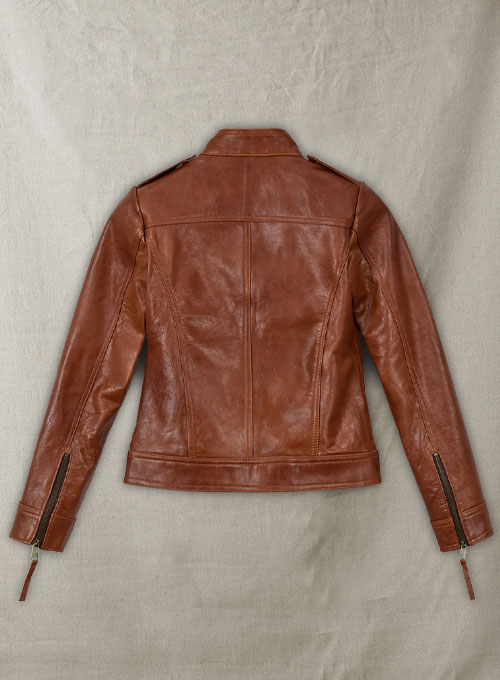 (image for) Jennifer Morrison Once Upon A Time Leather Jacket #2 - Click Image to Close