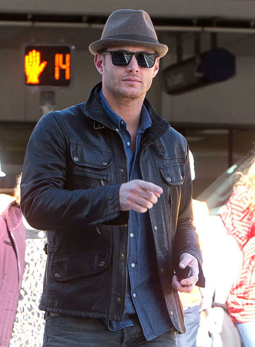 (image for) Jensen Ross Ackles Leather Jacket