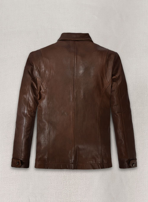 (image for) Jensen Ross Ackles Supernatural Season 7 Leather Jacket