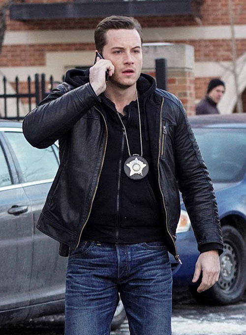 (image for) Jesse Lee Soffer Chicago P.D. Leather Jacket