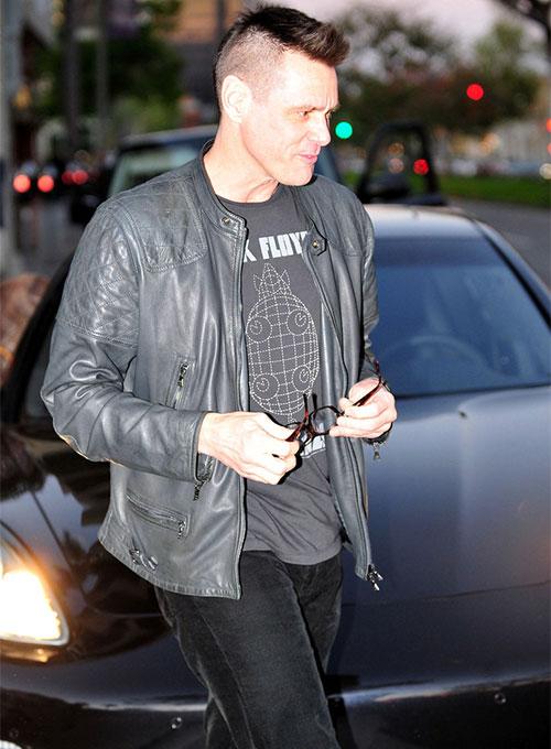 (image for) Jim Carrey Leather Jacket #2