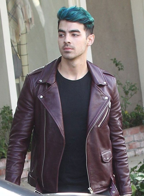 (image for) Joe Jonas Leather Jacket