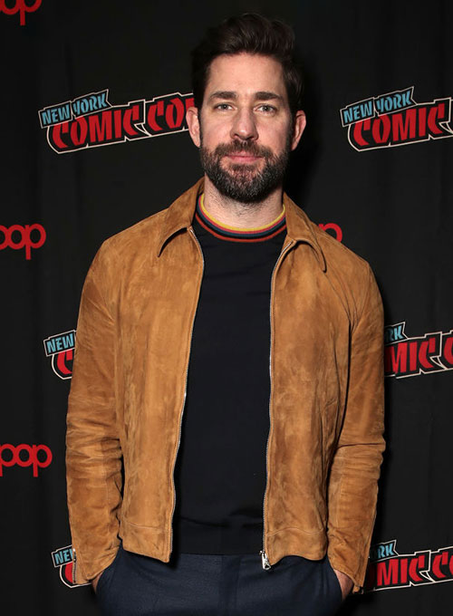 (image for) John Krasinski Suede Jacket