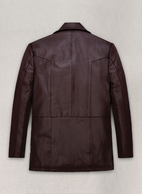 (image for) Johnny Depp Donnie Brasco Leather Blazer