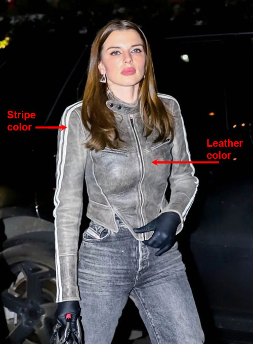 (image for) Julia Fox Leather Jacket