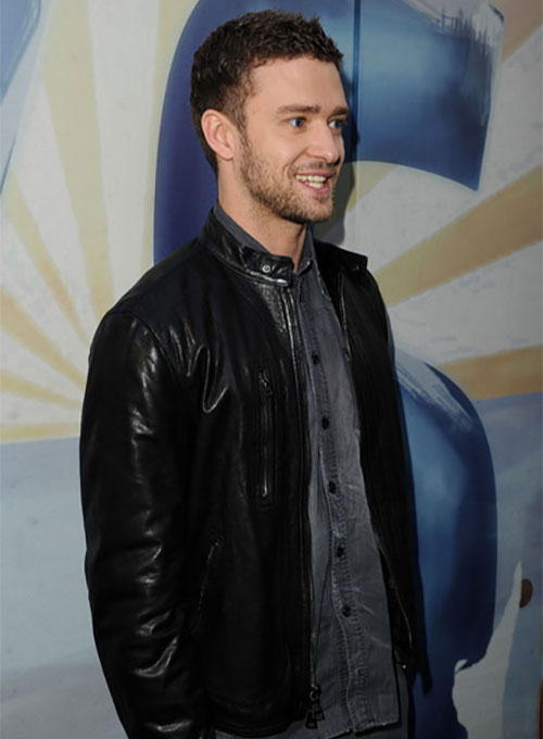 (image for) Justin Timberlake Guys Choice Awards Leather Jacket