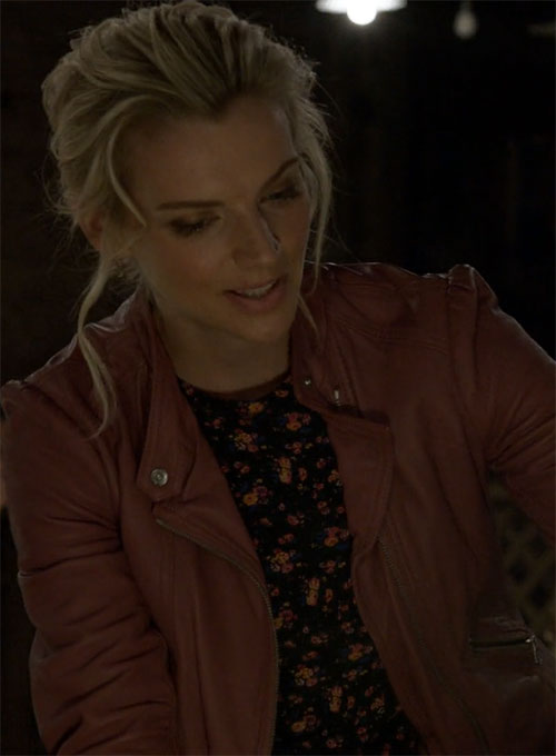 (image for) Kara Killmer Chicago Fire Leather Jacket