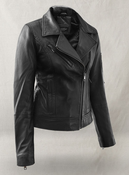 (image for) Karen Gillan Leather Jacket