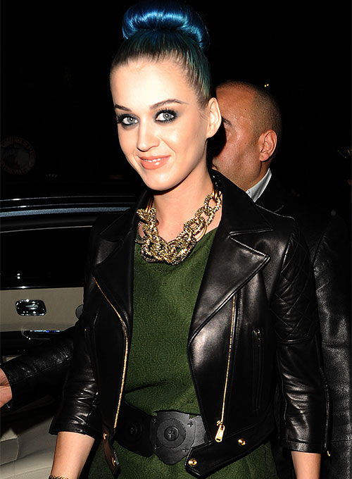 (image for) Katy Perry Leather Jacket