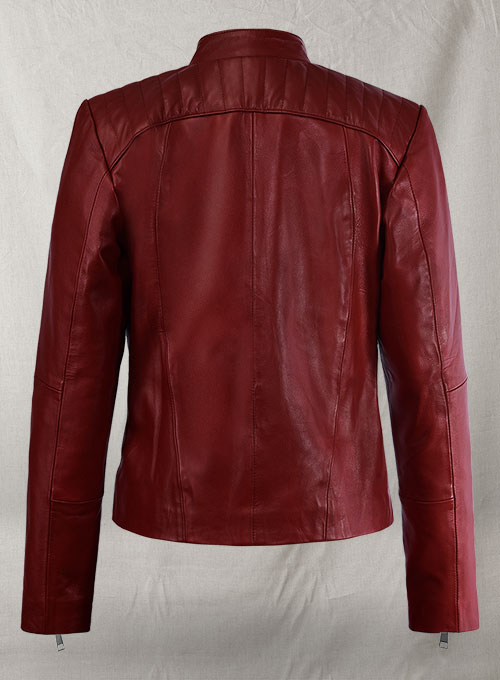 (image for) Kaya Scodelario Resident Evil Leather Jacket