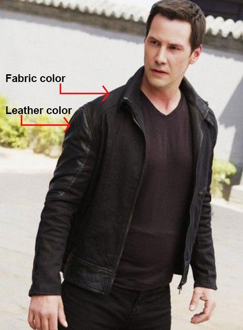 (image for) Keanu Reeves Man Of Tai Chi Leather Jacket