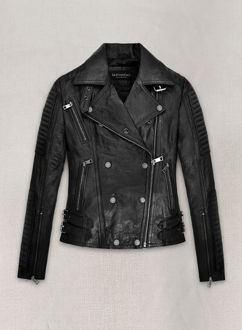 (image for) Keira Knightley Leather Jacket