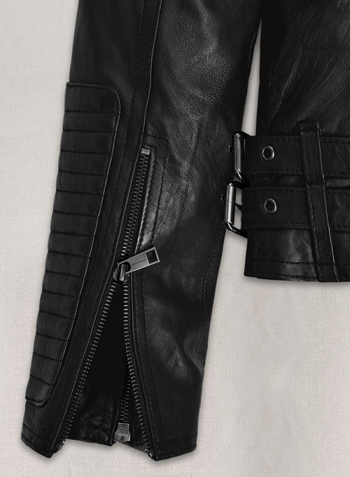 (image for) Keira Knightley Leather Jacket