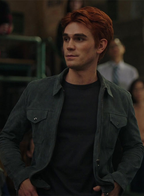 (image for) KJ Apa Riverdale Leather Jacket - Click Image to Close