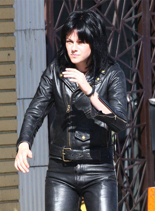 (image for) Kristen Stewart The Runaways Leather Jacket - Click Image to Close