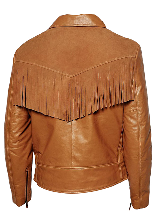 (image for) Leather Fringe Jacket #1009