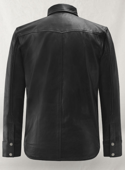 (image for) Leather Shirt Jacket - #1S