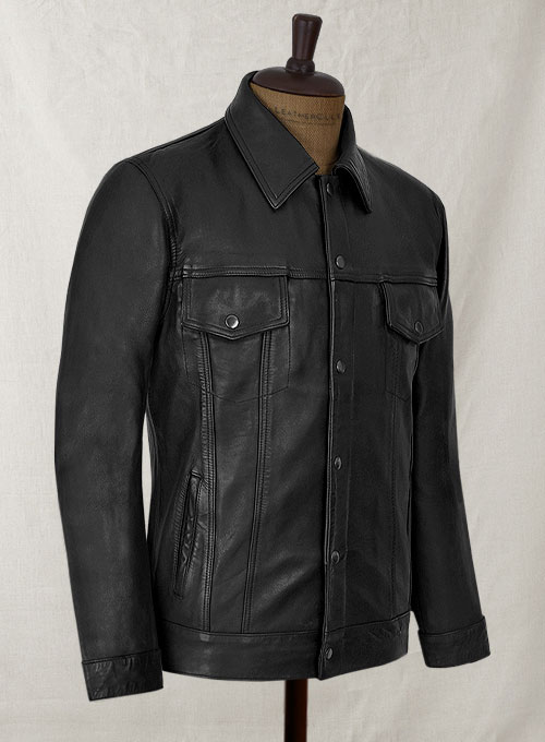 (image for) Leather Trucker Jacket