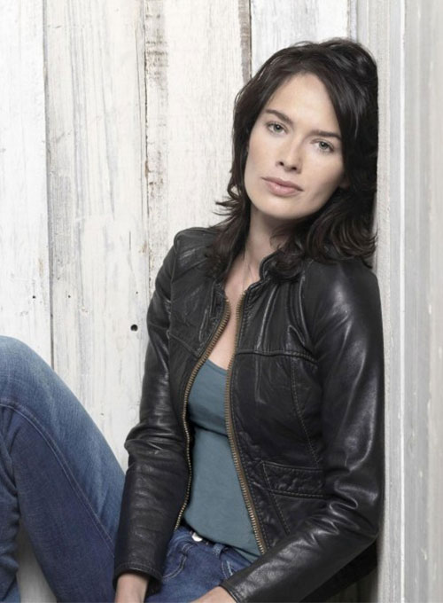 (image for) Lena Headey Terminator TV Series Leather Jacket