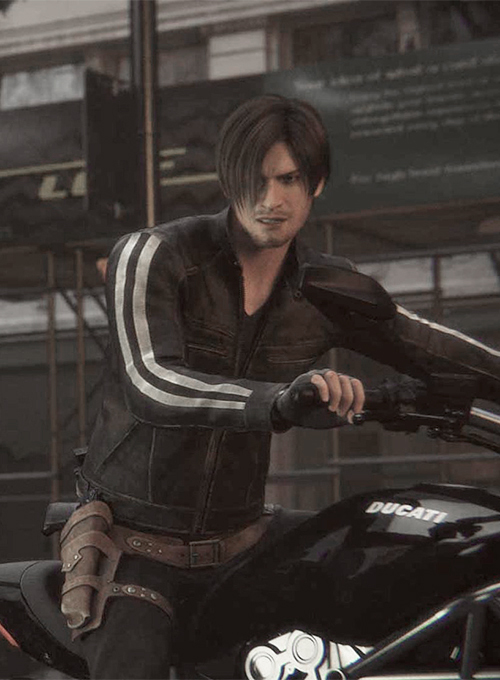 (image for) Leon Kennedy Resident Evil: Vendetta Leather Jacket