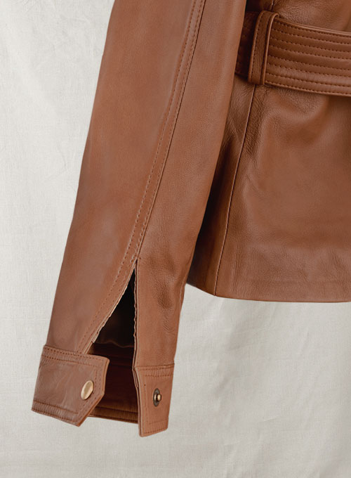 (image for) Log Cabin Brown Wax Leather Jacket #286