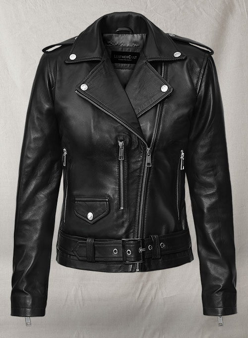 (image for) Lucy Hale Leather Jacket