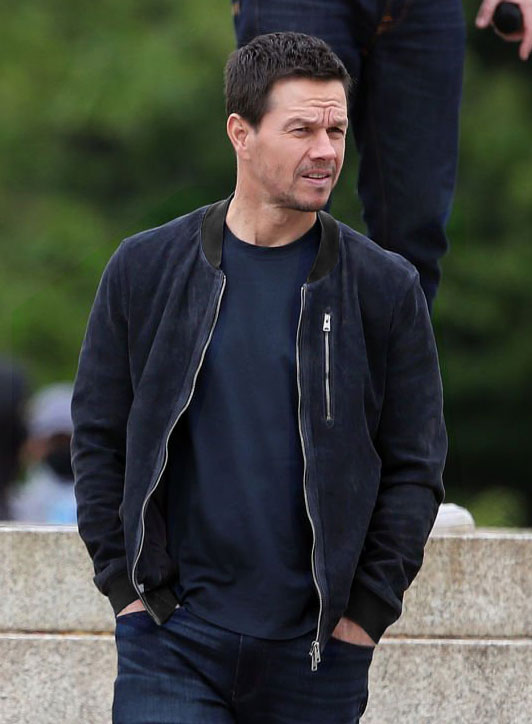 (image for) Mark Walhberg The Union Leather Jacket